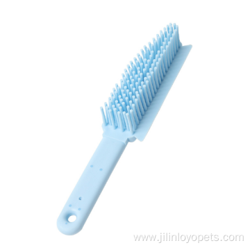 Pet hair removal brush bath massage removal tools